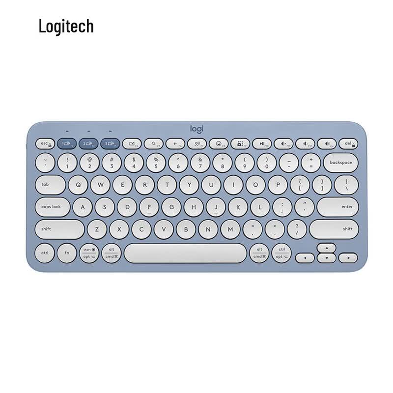 Logitech K390 Fashion Series Ultradünne Kabellose Bluetooth-Tastatur