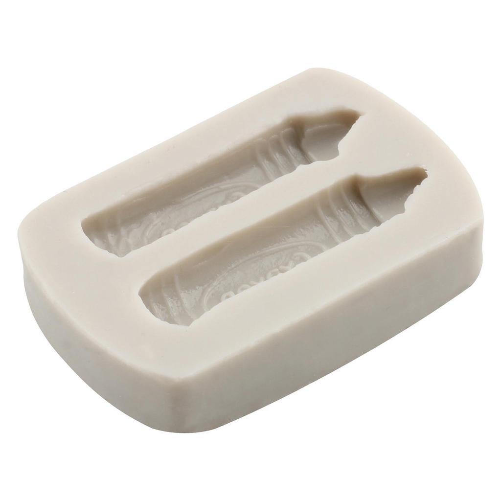 Buntstift Silikonform Farbe Stift Fondantformen Kuchen Dekoration Cupcake Topper Süßigkeiten Schokolade