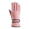 Winter Outdoor Cycling Gloves for Women Plus Velvet Thickened Warm Waterproof Windproof Touch Screen Ski Sports Gloves