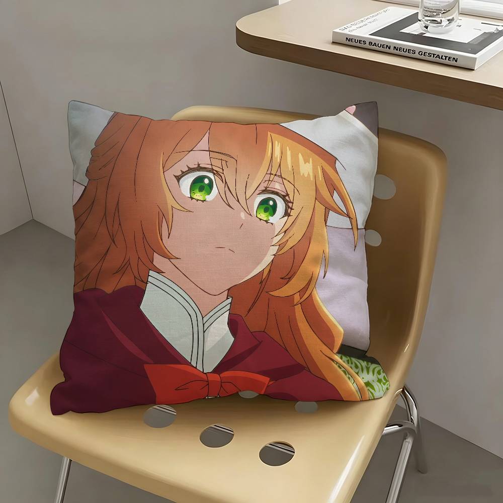 Why Raeliana Ended Up At The Duke's Mansion Anime Pillow Case Fashion Square Pillowcase Bedroom Sofa Room Ins Decoration Leisure