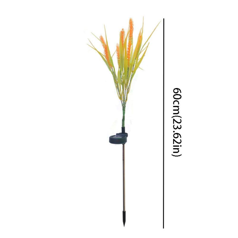 Solarbetriebene Bodenleuchte Erdspieß Weizenährenleuchte Solarleuchte Gartenbeleuchtung