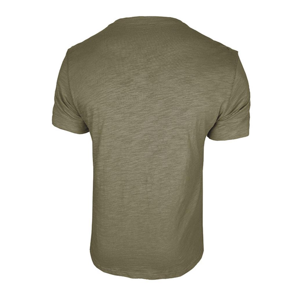 Men's Shirt Casual Round-neck T-Shirt Top