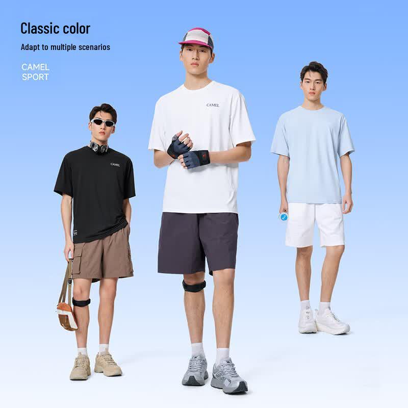 Camel Ice-Cool Quick-Dry Sun Protection Sport T-Shirt