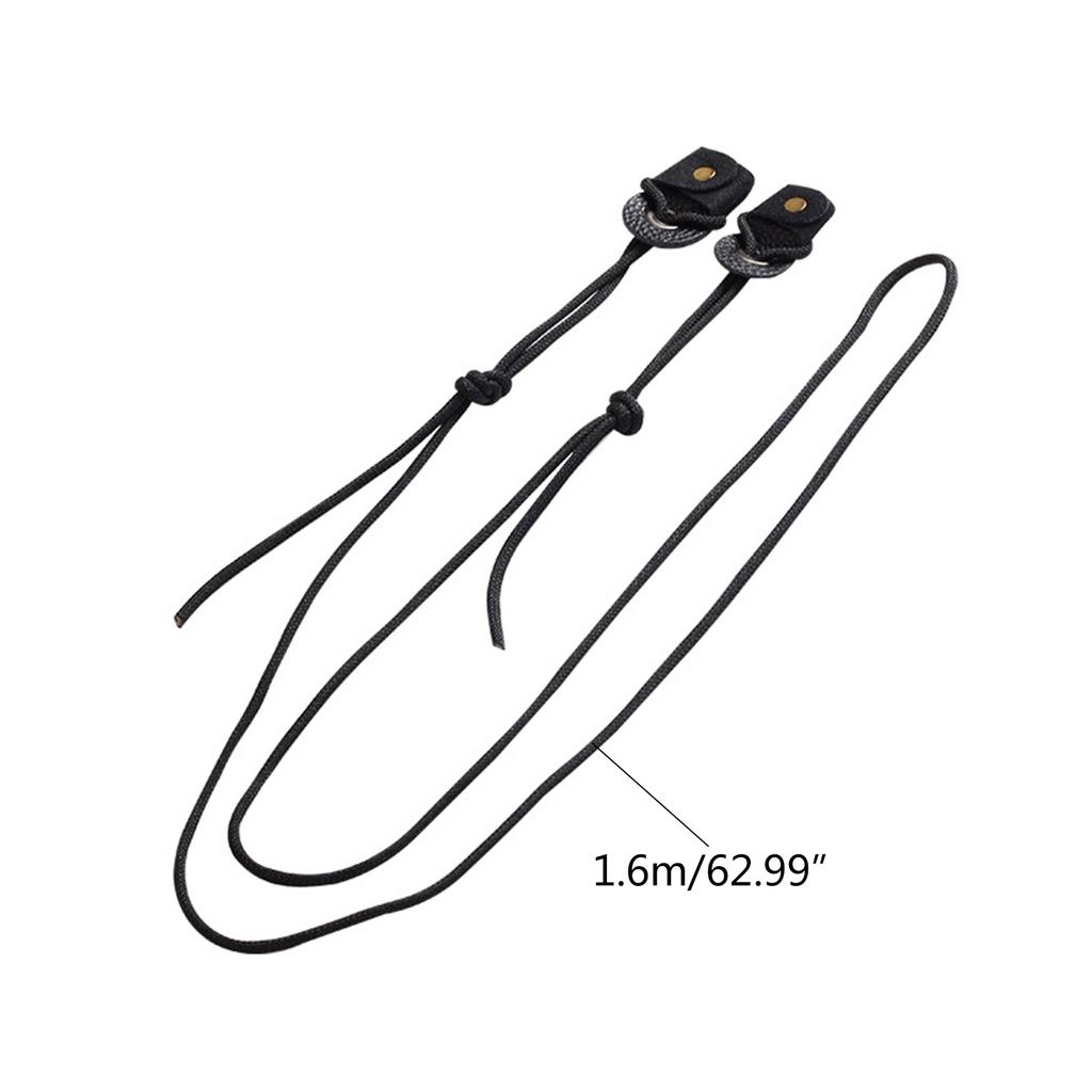 Leathers Recurve Bow Stringer Bow Winding Rope Changer Archerys Recurve Bow Stringer Tool Hunting Accessories Durable