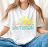Hello Summer Shirt-Summer Shirts For Women - Beach Shirt - Summer Shirt - Beach Shirts For Women - Vacation Shirt