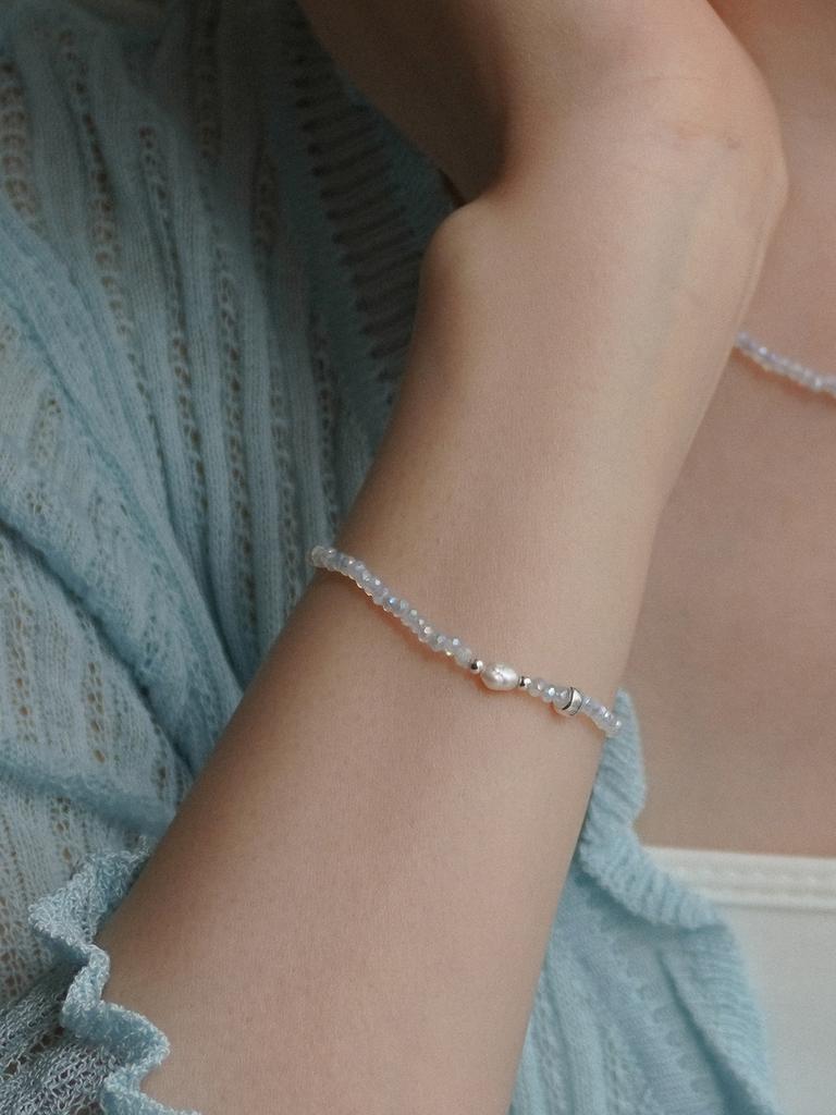 Gemade Ripple Silver Bracelet #B051