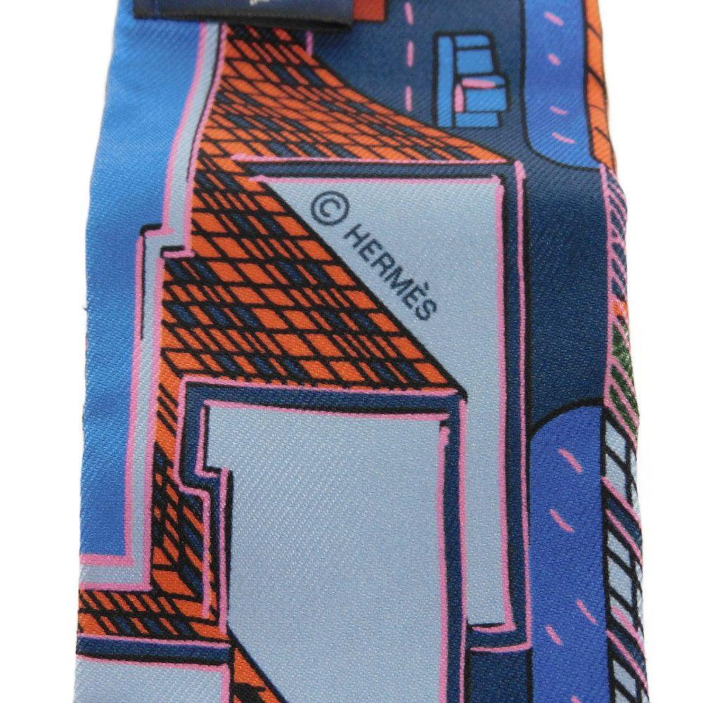 Used 9212 Twilly 7955 Pantin City Blue Rose Veil Multicolor Unused Pantin City 13815 Women's from Japan AUTHENTIC