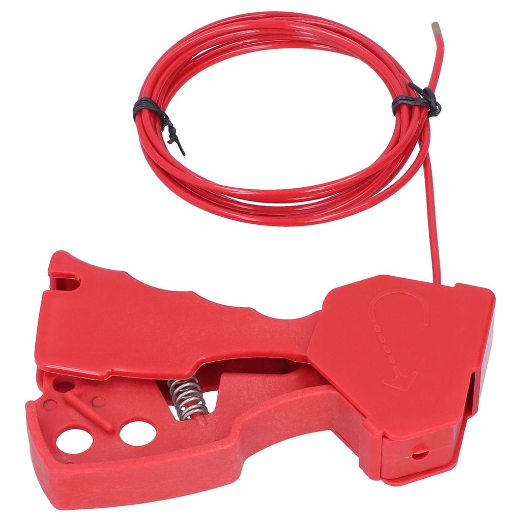 Cable Lockout High Temperature Resistance Corrosion Resistant Nylon Adjustable Safety Cable Lock