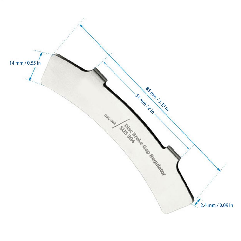 Bike Brake Pads &Rotor Alignment Tool Disc Brake Gap Regulator Disc Brake Alignment Tool Bike Brake Pads Prevent Brake-rotor Rub