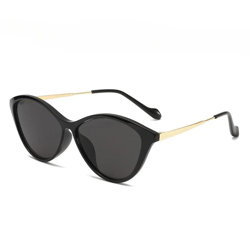 2026 New Fashionable Personalized HD Women's Sunglasses Retro Neutral UV400 Premium Multi Color Lens Sunscreen Glasses