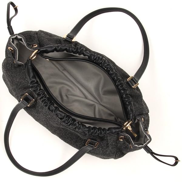 [Lava Gerry] Bolsa de Verão Franzida 2 Vias B009002 Marfim (33)