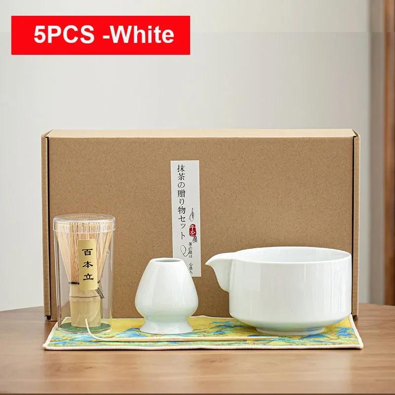 Set 6 Buc 4 Buc Perie Tel Ceai Bambus Tel Matcha Linguriță și Suport Bol Matcha cu Sită Accesoriu Ceremonie Matcha Japoneză