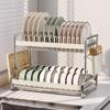 Beifu Double-Layer Stainless Steel Dish Drying Rack