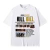 Hot Quentin Tarantino Classic Action Movie Kill Bill T Shirts Summer Men Women Fashion Casual Tshirt Male Vintage Streetwear