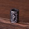 Nordic Viking Rune Titanium Steel Retro Beads