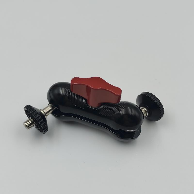 Double Ball Head Articulating Magic Arm With 1/4'' Screw Extend Mount For Monitor Camera Light Mic Photopraphy Accessories
