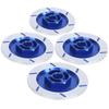 Aluminum Alloy Simulated Brake Disc Accessories Parts Fit for HSP 94123 1:10 RC CarDark Blue