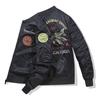 Neue Herbst- und Winter Air Force Bomberjacke Herren Bestickte Baseballuniform Frühling und Herbst Übergröße Jacke