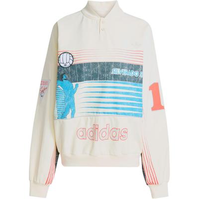 adidas Originals Archive SS25 Summersport Felpa Versatile a Collo Alto Vestibilità Ampia Unisex JW0148