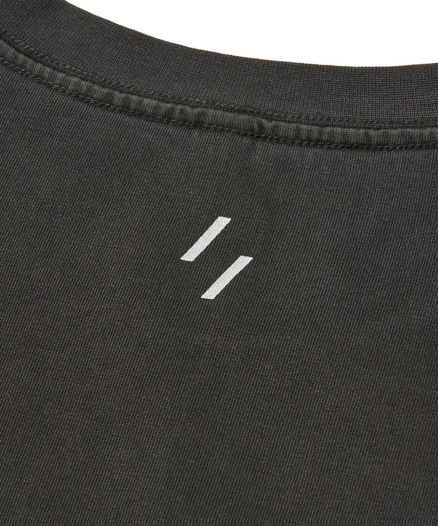 Welteoigseupelimeonteu Sun-Headed Deity T-Shirt_Charcoal