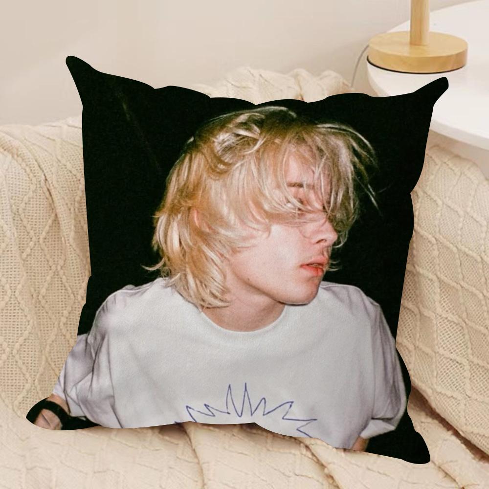 Rapper NNettspend Cushion Cover Soft Plush Fabric DoubleSided Printed Sofa Cushion Cover for All Seasons Home Decor Gift