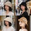 Peony Sun Hat For Women With Breathable Cotton Linen For Sun Protection And Vintage Style