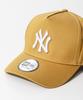 New Era Cap League Essential E-Frame 9FORTY New York Yankees, Beige x White [Parallel Import]