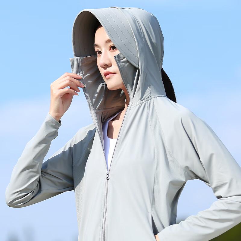 Women's Breathable Sun Protection Jacket with Detachable Wide Brim