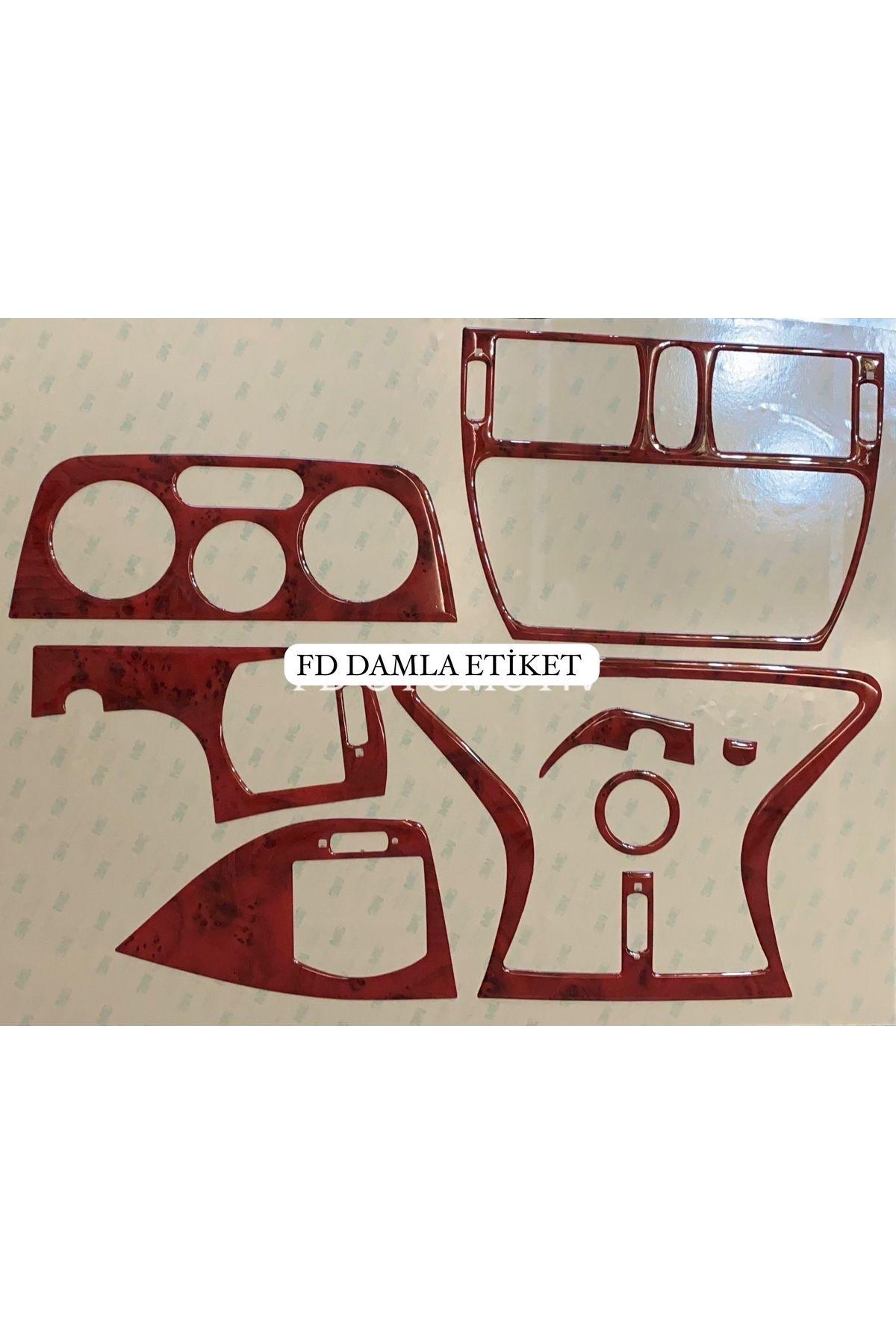 

Fiat Brava, Marea Torpido, Konsol, Trim, Göğüs Kaplama Set Maun Renk Özel Dizayn