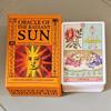 Oracolul Soarelui Strălucitor, 84 de Cărți de Astrologie Dublu-embosate într-o Cutie Rigidă, Ilustrații Vintage 10*6.5cm