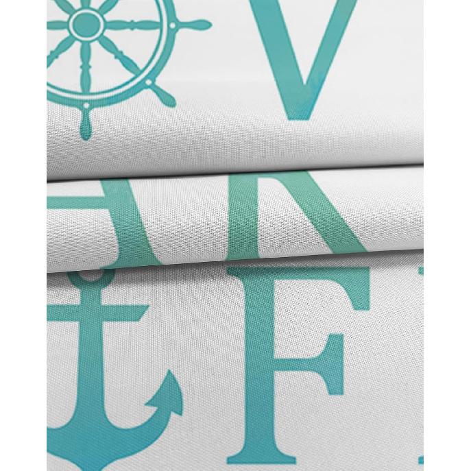 Love, Lake, Life Summer Ocean Nautical Elements Flags for Outside 3x5 Ft, Outdoor Flags & Banners Double Sided Large Yard Flag for Home Courtyard