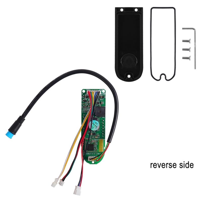 Electric Scooter Dashboard Circuit Board Featuring Screen Cover Digital Display Dashboard Simple Install for MAX 30