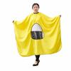 Adjustable Buckle Straps Transparent Window Visible Apron Hairdressing Gown Cape  Home Use