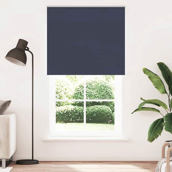 VidaXL Blackout Roller Blind Coffee 120x230 Cm Fabric Width, Day and Night Blind, Kitchen Blind, Blind 4011600