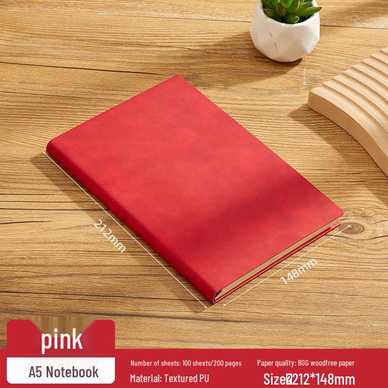 Creative Business A5 Notebook - Customizable Meeting & Student Stationery