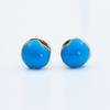 Viollina Enamel Ball Earrings_Turkish.
