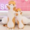 50-130Cm Long Cat Plush Toys Cute Animal Cat Creative Long Soft Toys Office Break Nap Sleeping Pillow Stuffed Gift Doll For Kids
