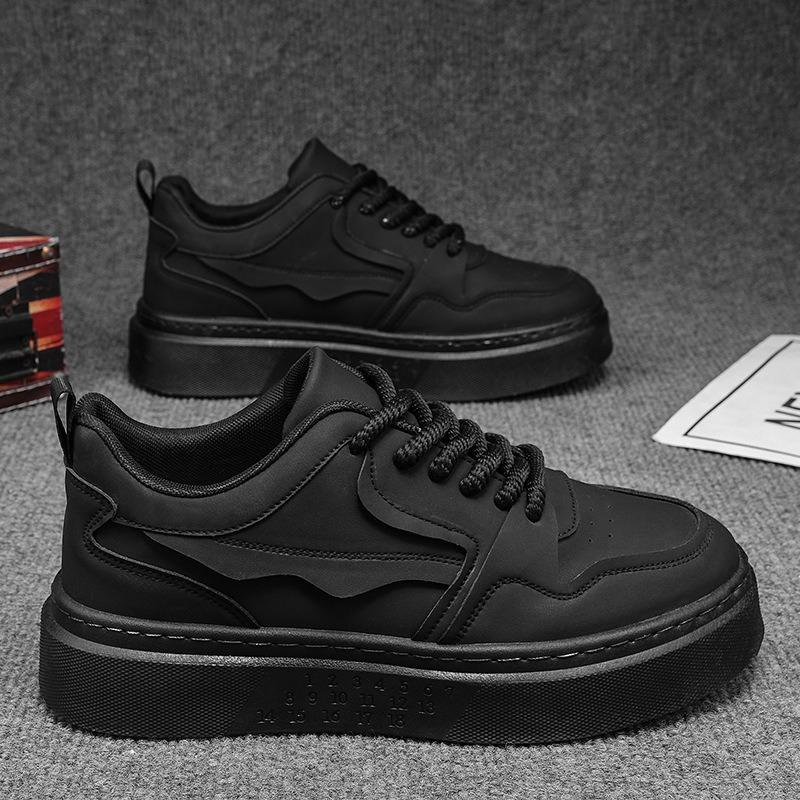 New Men's Shoes Autumn Kitchen Work Work Men's Shoes Sports Casual Black Men's Board Shoes Trendy