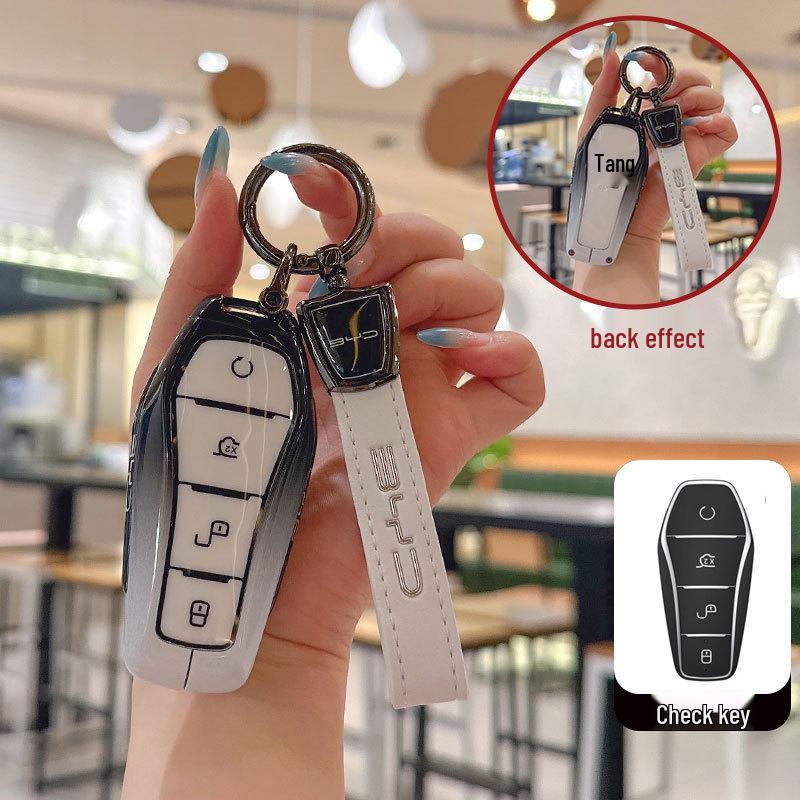 2025 BYD Tang Key Case: Premium Metal Shell for New Tang DMI Models