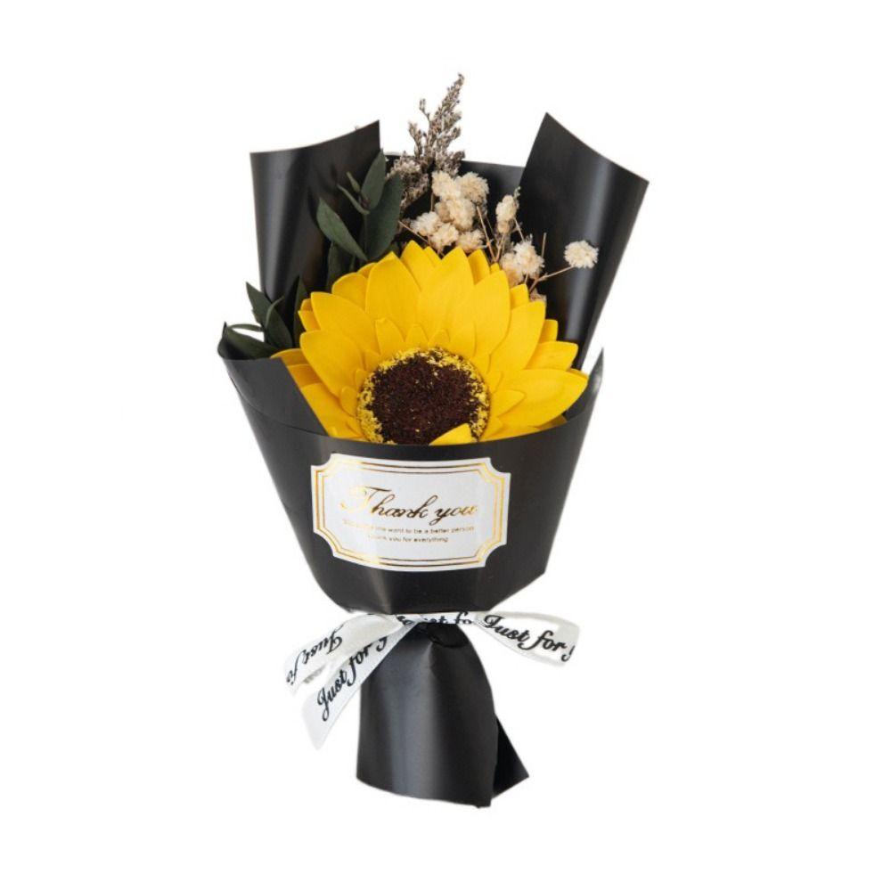 

Реалистичный искусственный букет роз Симуляция Вечная роза Мыльные розы Цветы Подарки на День матери black-sunflower