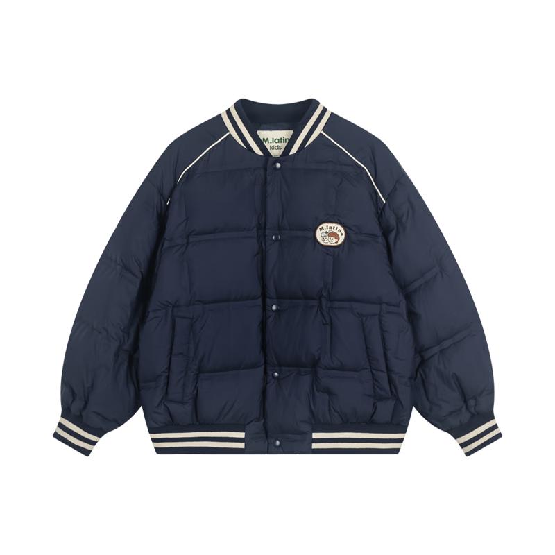 Детская короткая пуховая куртка M.Latin 2024 Зимняя Унисекс 120
