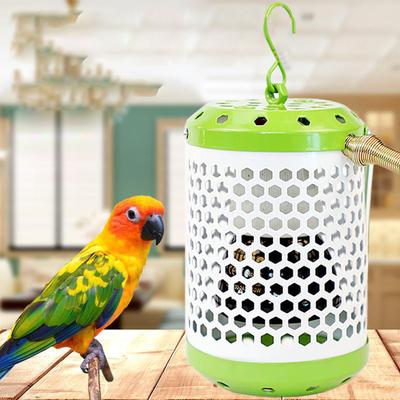 Parrot Ceramic Heating Lamp Bird Cage Warmth Light With Anti Scald Metal Cover For Pet Birds And Small Animals In Winter