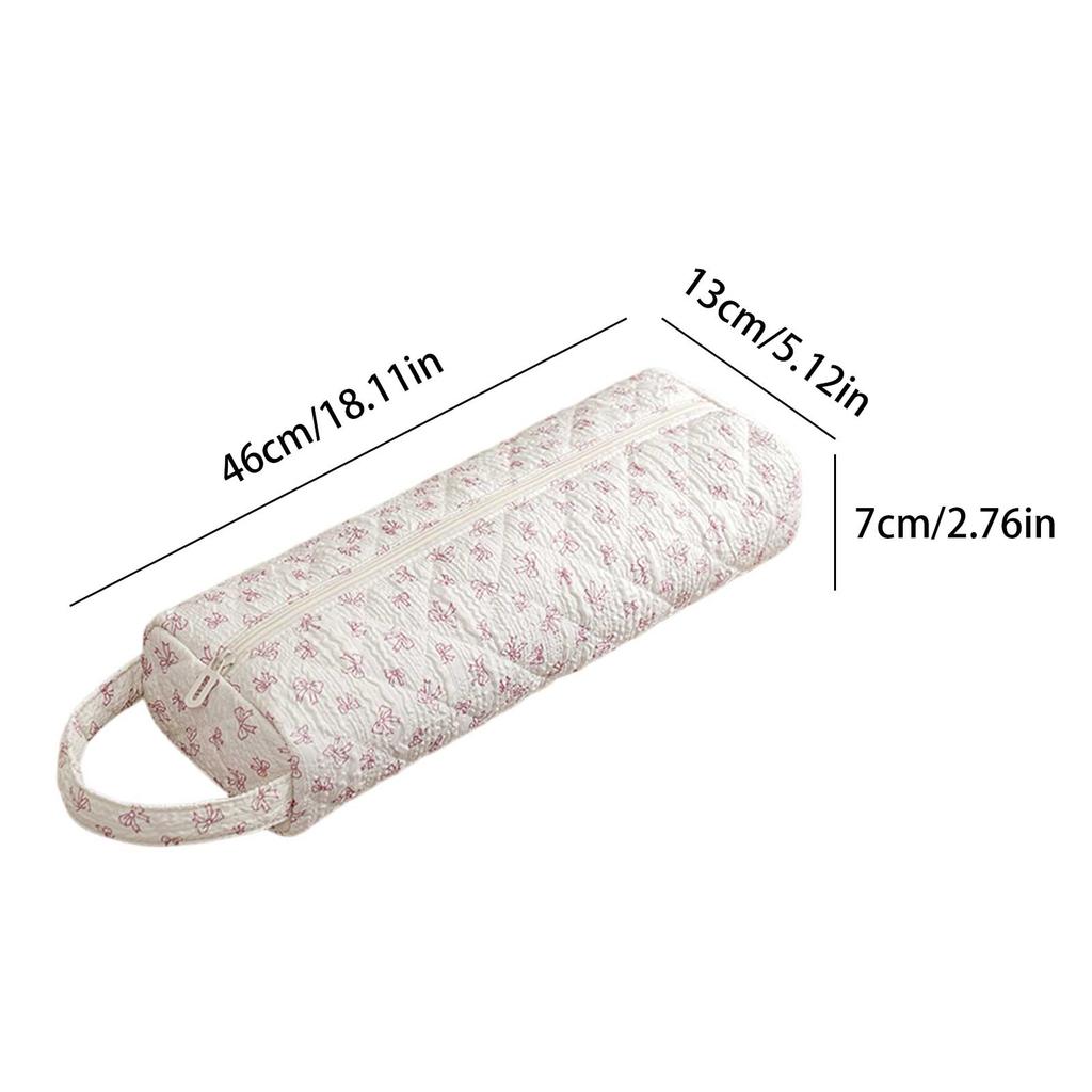 Quilted Travel Storage Bag Shockproof Padded Portable Hair Tools Bag Large Capacity Hair Straightener Container for Home Storage