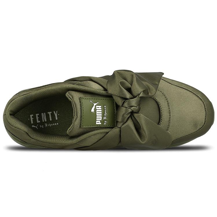 Nové PUMA Bow Rihanna Fenty Olivové Dámské 365054-04