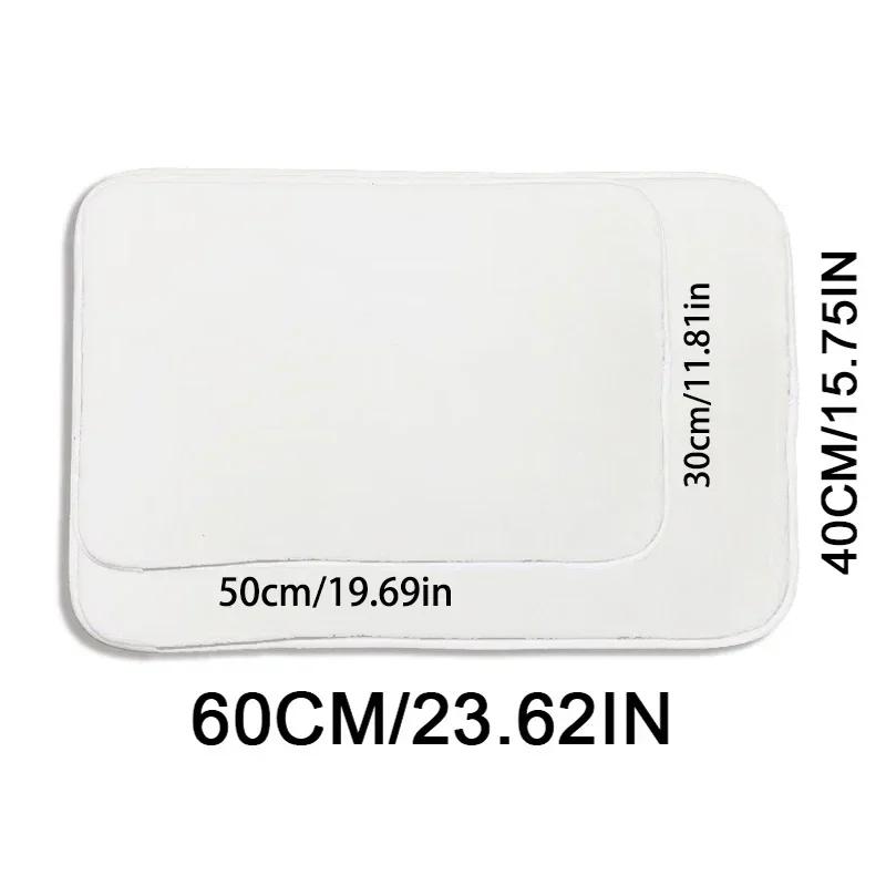 Musikalischer Klaviernoten-Druck Matte Flur Fußmatten Rutschfest Küche Bad Bodenteppich Eingang Waschbarer Teppich Heim Schlafzimmer Dekoration