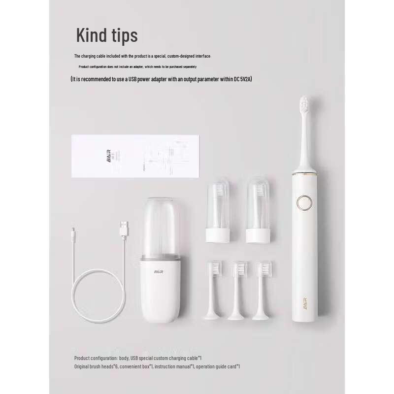 Bayer G1 Sonic Electric Toothbrush CN Plug (adapter Included)