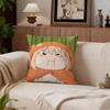 Comedy Himouto Umaru-Chan Cushion Cover Cushion Cover Set 4Pcs 50X50 45X45 40X40 Pillowcase Decorative Sofa Home Decor