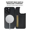 For iPhone 13 Pro Max Magnetic Case RCS Eco Friendly Flip Phone Cover with Kickstand RFID Blocking