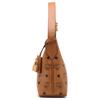 MCM Aren Visetos Monogram Pendant Trendy Hobo Bag Women bags Brown Cognac MWHESTA01CO001