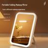 SPACEXPERT LED Lighted Foldable Portable Makeup Mirror